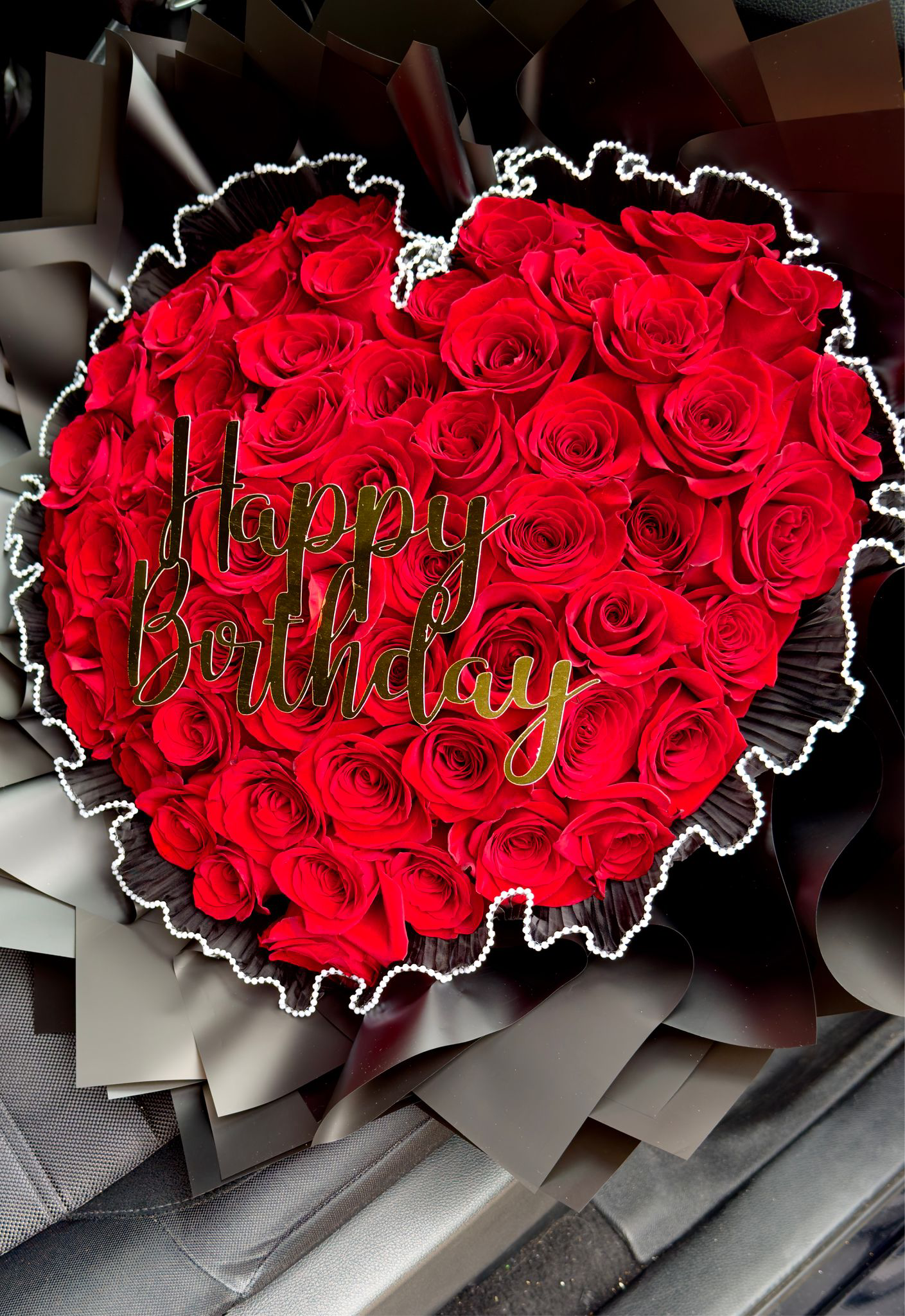 50 Heart Shape Bouquet