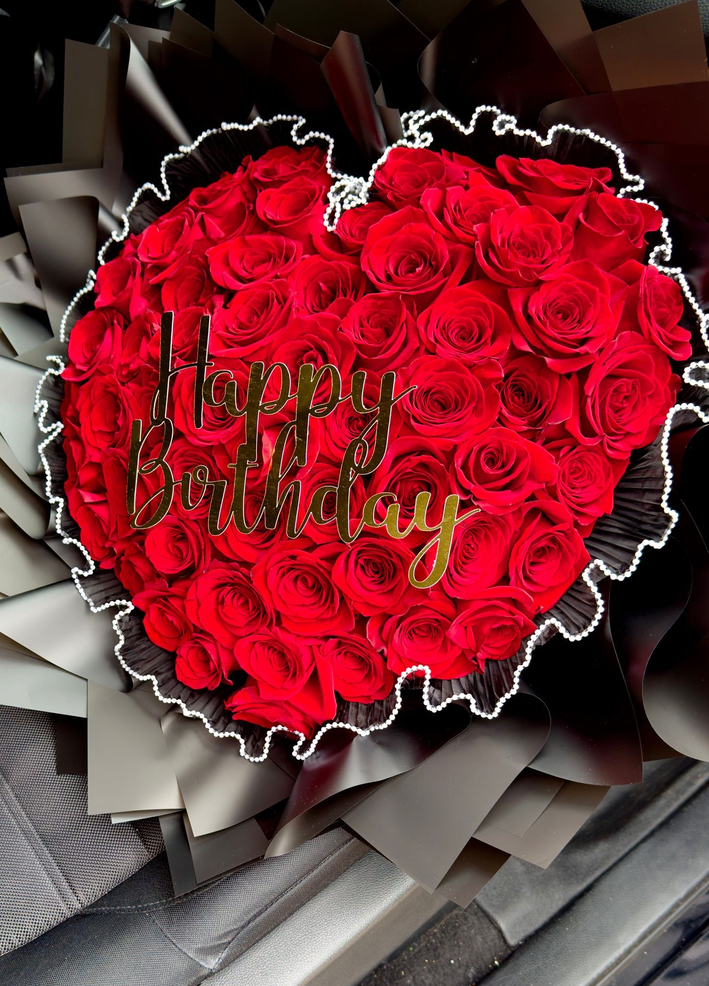 50 Heart Shape Bouquet