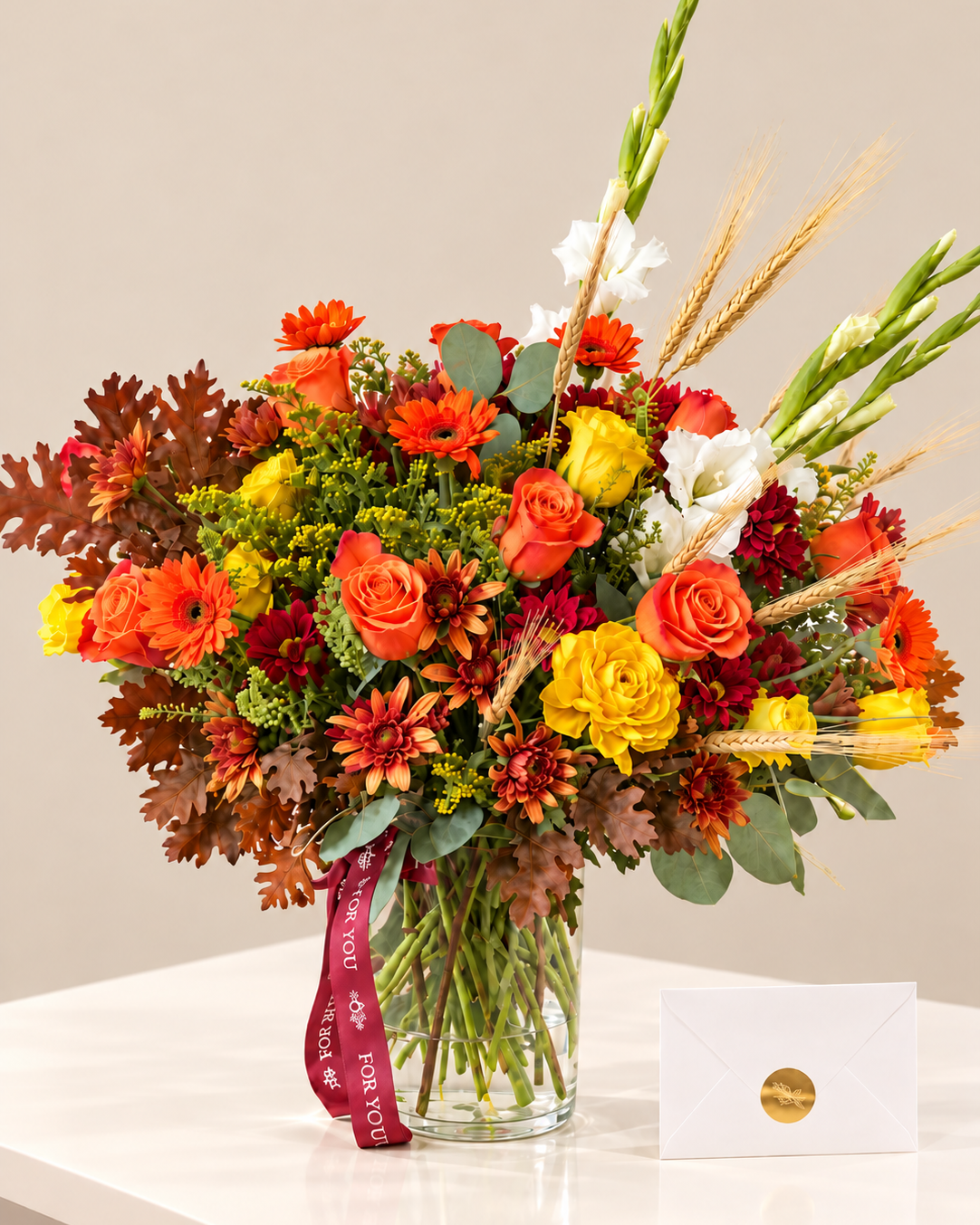 Autumn Elegance - Fall Flower Arragement