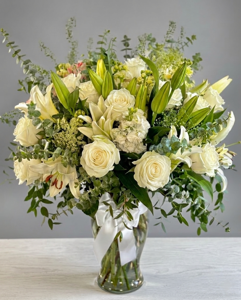 Loving Lilies (White)