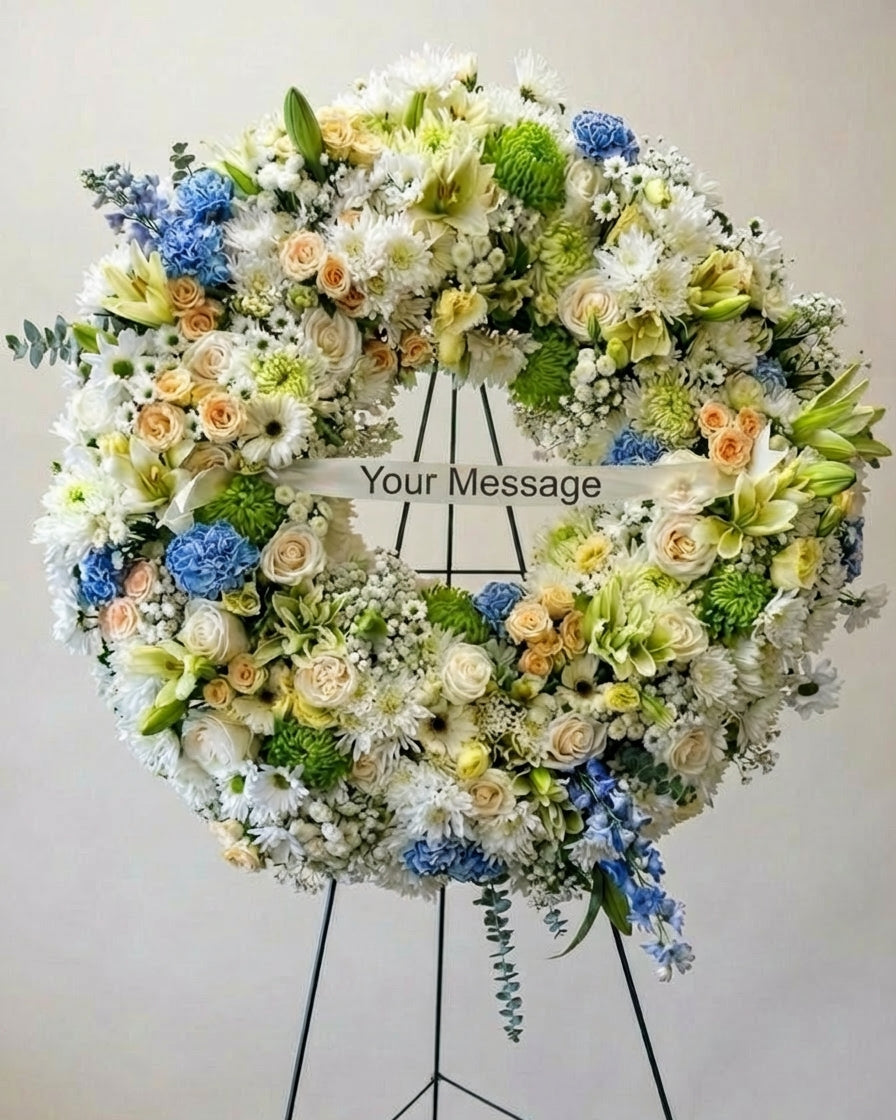 Unforgettable Beauty White (easel included)